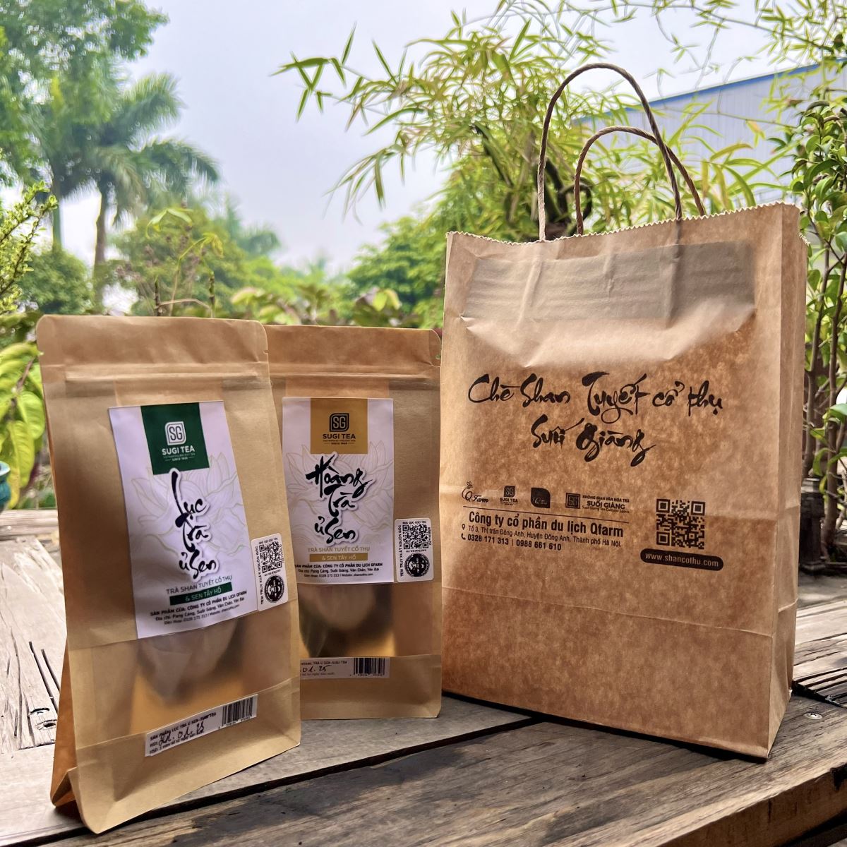 Trà ủ sen